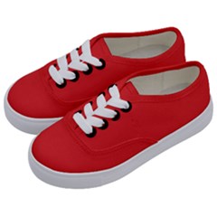 Geranium Lake Red	 - 	classic Low Top Sneakers by ColorfulShoes