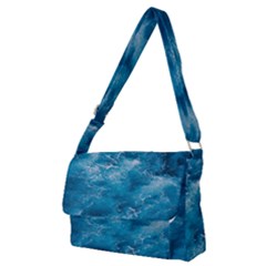 Blue Water Speech Therapy Full Print Messenger Bag (m) by artworkshop