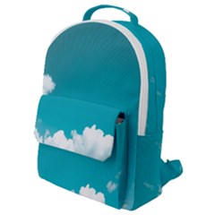 Clouds Hd Wallpaper Flap Pocket Backpack (small)