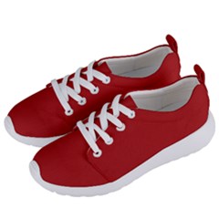 Fire Brick Red	 - 	lightweight Sports Shoes by ColorfulShoes