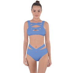 Provence Blue	 - 	bandaged Up Bikini Set by ColorfulSwimWear