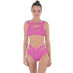 Pink Cupcake	 - 	bandaged Up Bikini Set