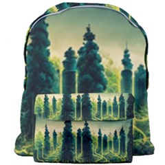 Ai Generated Soil Forest Crisis Nature Giant Full Print Backpack by Ravend