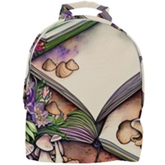 Enchantress Mushroom Charm Gill Wizard Mini Full Print Backpack by GardenOfOphir