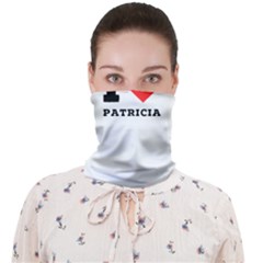 I Love Patricia Face Covering Bandana (adult) by ilovewhateva