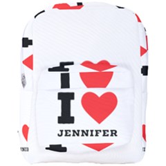 I Love Jennifer  Full Print Backpack by ilovewhateva