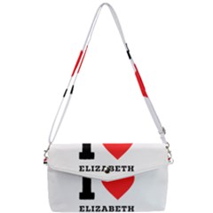 I Love Elizabeth  Removable Strap Clutch Bag by ilovewhateva