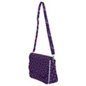 Geometric Pattern Retro Style Background Shoulder Bag with Back Zipper View2