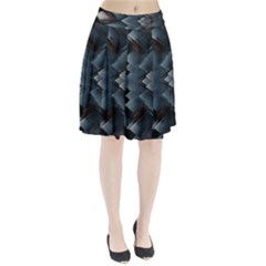 Background Pattern Geometric Glass Mirrors Pleated Skirt