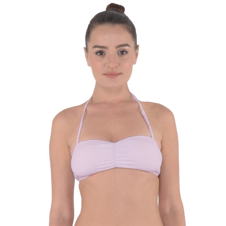 Primrose Pink	 - 	Halter Bandeau Bikini Top