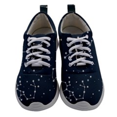Constellation Stars Art Pattern Design Wallpaper Women Athletic Shoes