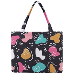 Art Patterns Design Wallpaper Background Print Mini Tote Bag