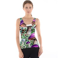 Magician s Conjuration Mushroom Tank Top