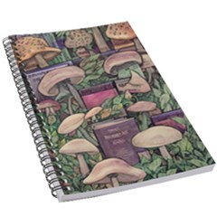 Spellbinding Mojo Mushroom 5 5  X 8 5  Notebook by GardenOfOphir