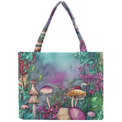 Enchanted Champignon Mini Tote Bag by GardenOfOphir