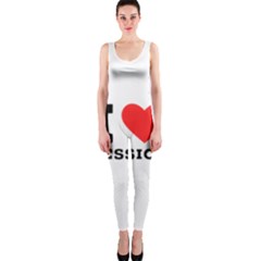 I Love Jessica One Piece Catsuit by ilovewhateva