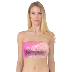 Unicorm Orange And Pink Bandeau Top by lifestyleshopee