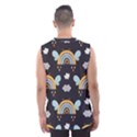 Art Pattern Design Floral Wallpaper Background Men s Basketball Tank Top View2