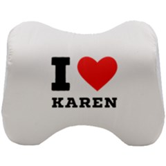 I Love Karen Head Support Cushion