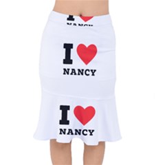 I Love Nancy Short Mermaid Skirt by ilovewhateva