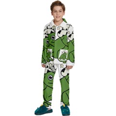 281da91b7138c1 Kids  Long Sleeve Velvet Pajamas Set