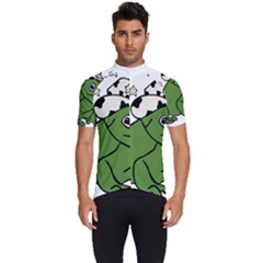 Frog With A Cowboy Hat Men s Short Sleeve Cycling Jersey by Teevova