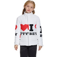 I Love Betty Kids  Puffer Bubble Jacket Coat by ilovewhateva