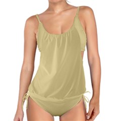 Soft Oat	 - 	tankini Set by ColorfulSwimWear