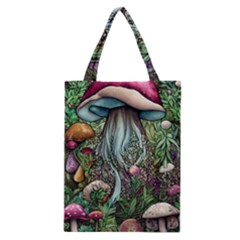 Craft Mushroom Classic Tote Bag by GardenOfOphir