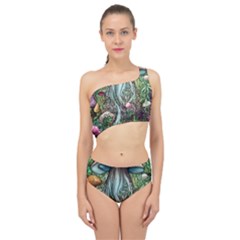 Craft Mushroom Spliced Up Two Piece Swimsuit