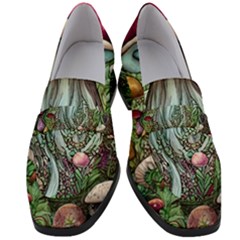 Craft Mushroom Women s Chunky Heel Loafers by GardenOfOphir