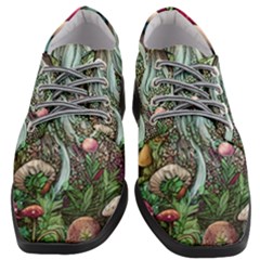 Craft Mushroom Women Heeled Oxford Shoes by GardenOfOphir