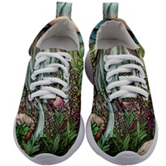 Craft Mushroom Kids Athletic Shoes by GardenOfOphir