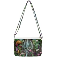 Craft Mushroom Double Gusset Crossbody Bag by GardenOfOphir