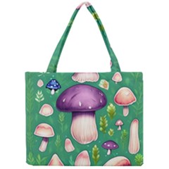 Forest Mushroom Garden Path Mini Tote Bag by GardenOfOphir