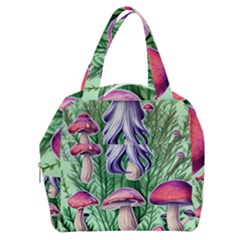 Mushroom Boxy Hand Bag by GardenOfOphir
