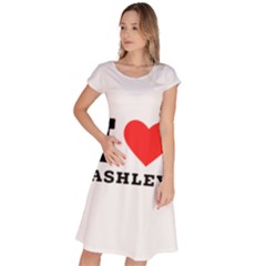 I Love Ashley Classic Short Sleeve Dress by ilovewhateva