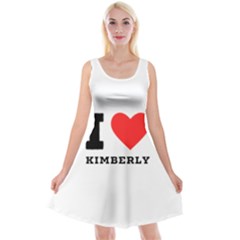 I Love Kimberly Reversible Velvet Sleeveless Dress by ilovewhateva
