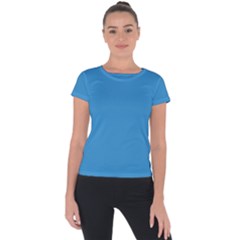 Blue Ivy	 - 	short Sleeve Sports Top by ColorfulSportsWear