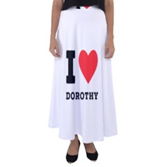 I Love Dorothy  Flared Maxi Skirt by ilovewhateva
