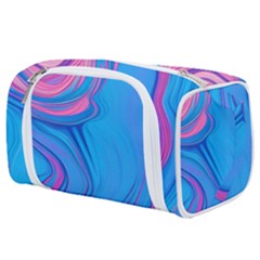 Liquid Background Pattern Toiletries Pouch by GardenOfOphir