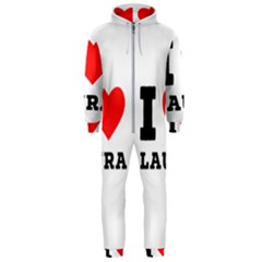 I Love Laura Hooded Jumpsuit (men) by ilovewhateva