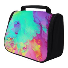 Fluid Background Full Print Travel Pouch (small) by GardenOfOphir