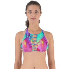 Fluid Background Perfectly Cut Out Bikini Top by GardenOfOphir