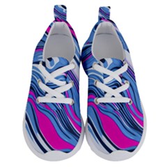 Fluid Art Pattern Running Shoes by GardenOfOphir