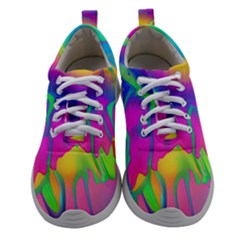 Liquid Art Pattern - Fluid Art - Marble Art - Liquid Background Women Athletic Shoes by GardenOfOphir