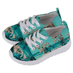 Beach Ocean Flowers Flower Floral Plants Vacation Kids  Lightweight Sports Shoes by Pakemis