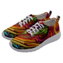 Liquid Art Pattern - Abstract Art Women Athletic Shoes View2