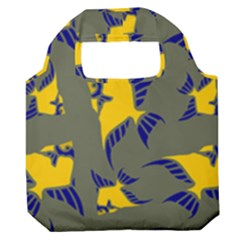Background Pattern Texture Design Wallpaper Premium Foldable Grocery Recycle Bag by Wegoenart