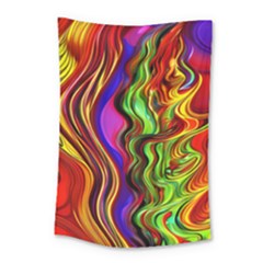 Swirls And Curls Small Tapestry by GardenOfOphir